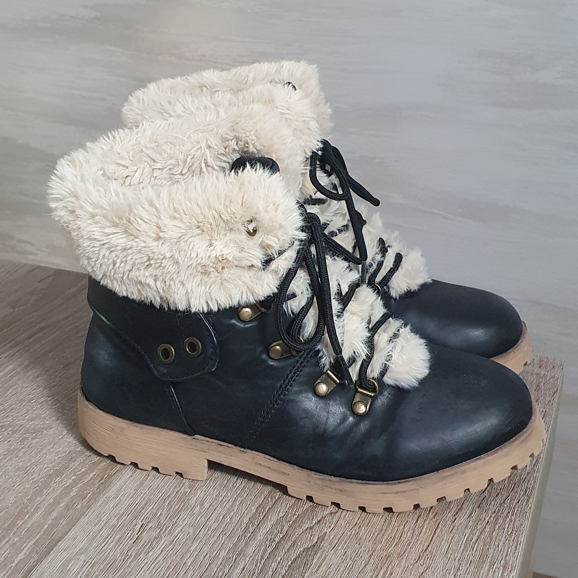 Buty botki trapery kozaki 33/34