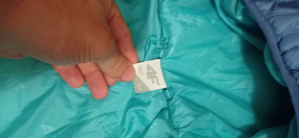 Kurtka puchowa 4F M jesienna damska przejsciowka