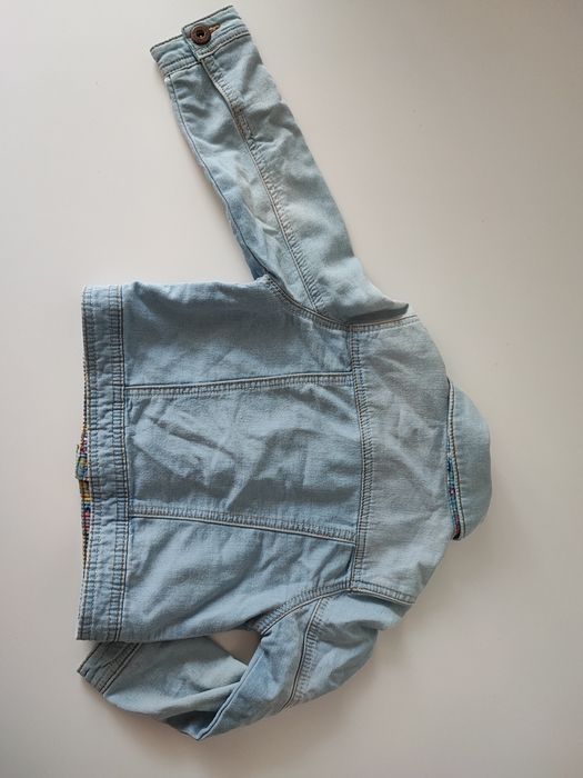 Katana jeansowa kurtka wiosenna