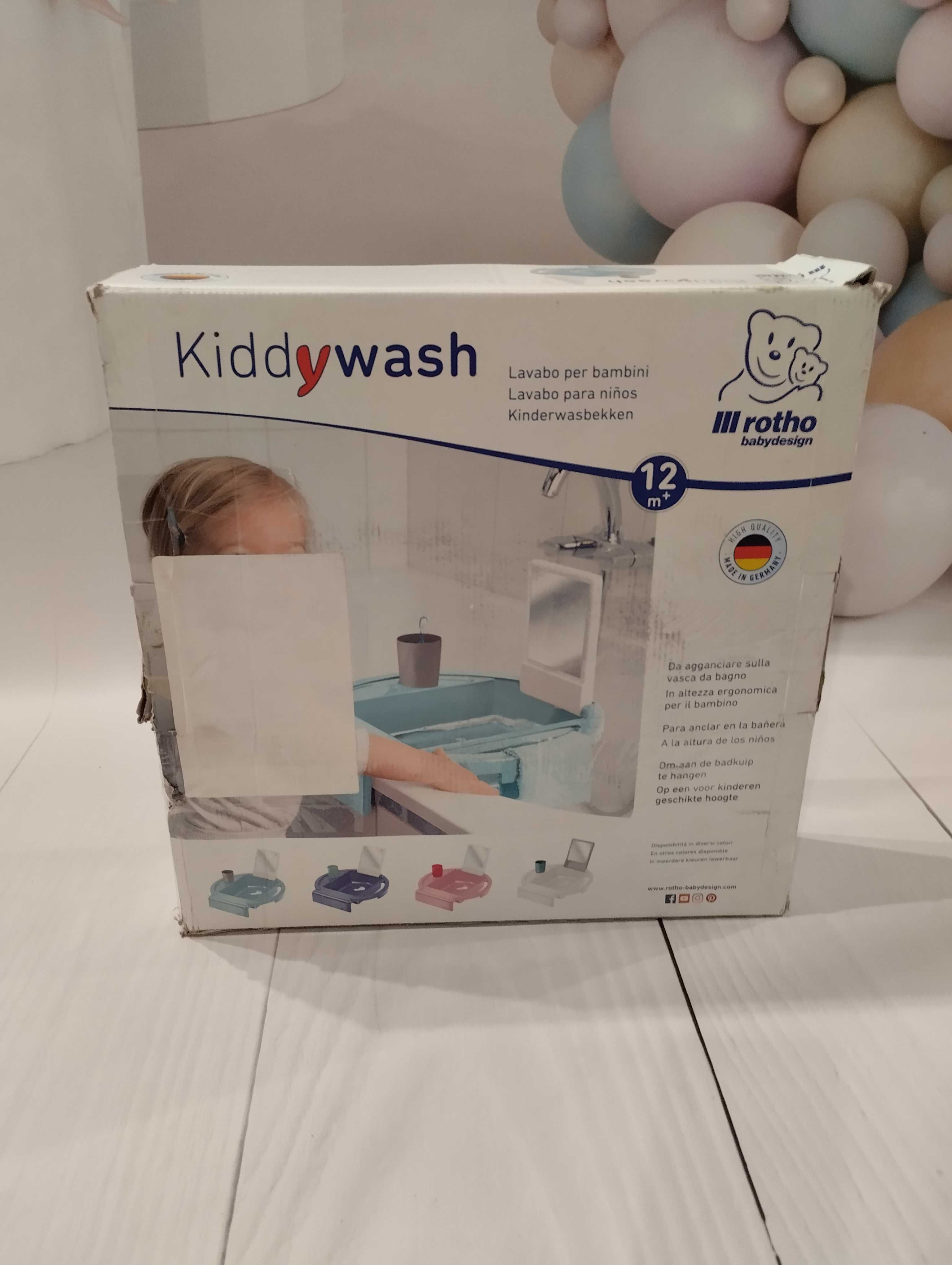 Umywalka dla dziecka Rotho biała na wannę