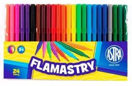Flamastry, 24 kolory. Astra