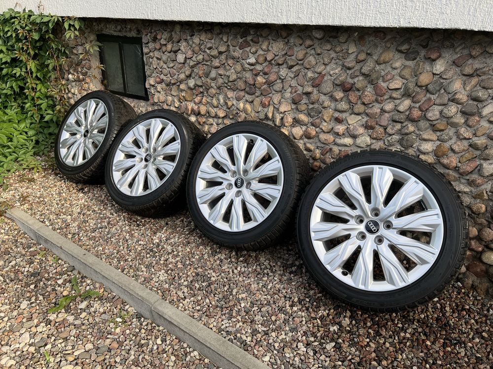 Koła 18” zimowe Audi A4 B9 B8 Bridgestone jak nowe