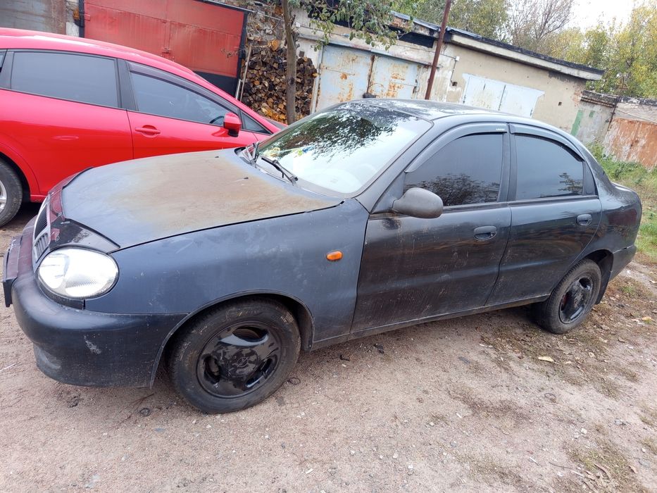 Ланос газ бензин на ходу