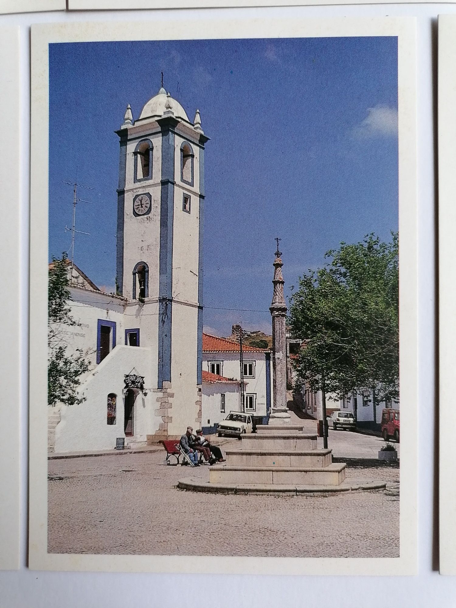9 postais antigos (10,5x15 cm) e 1 panorâmico, da vila de Messejana