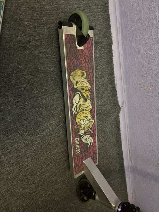 Трюковий самокат+дека вулична