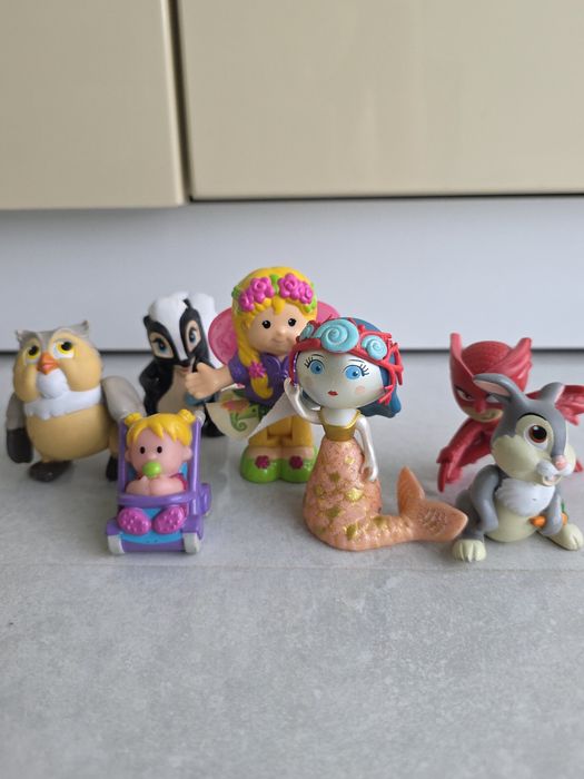 Набір фірмових іграшок для дівчинки дісней, elc, djeco