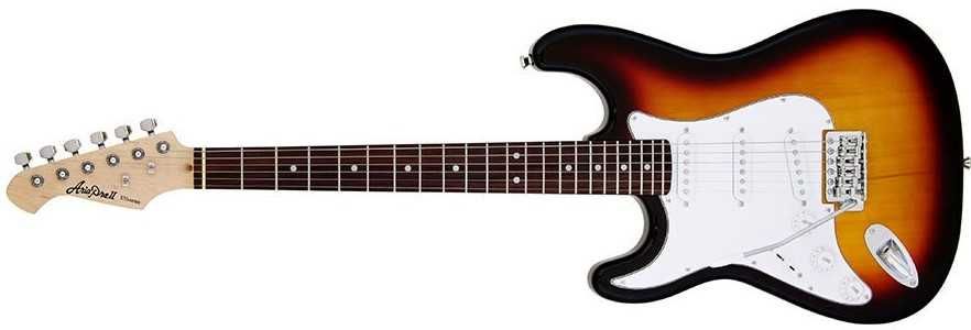 Aria Pro II STG 003 LH leworęczna gitara elektryczna STG003LH r.kolory