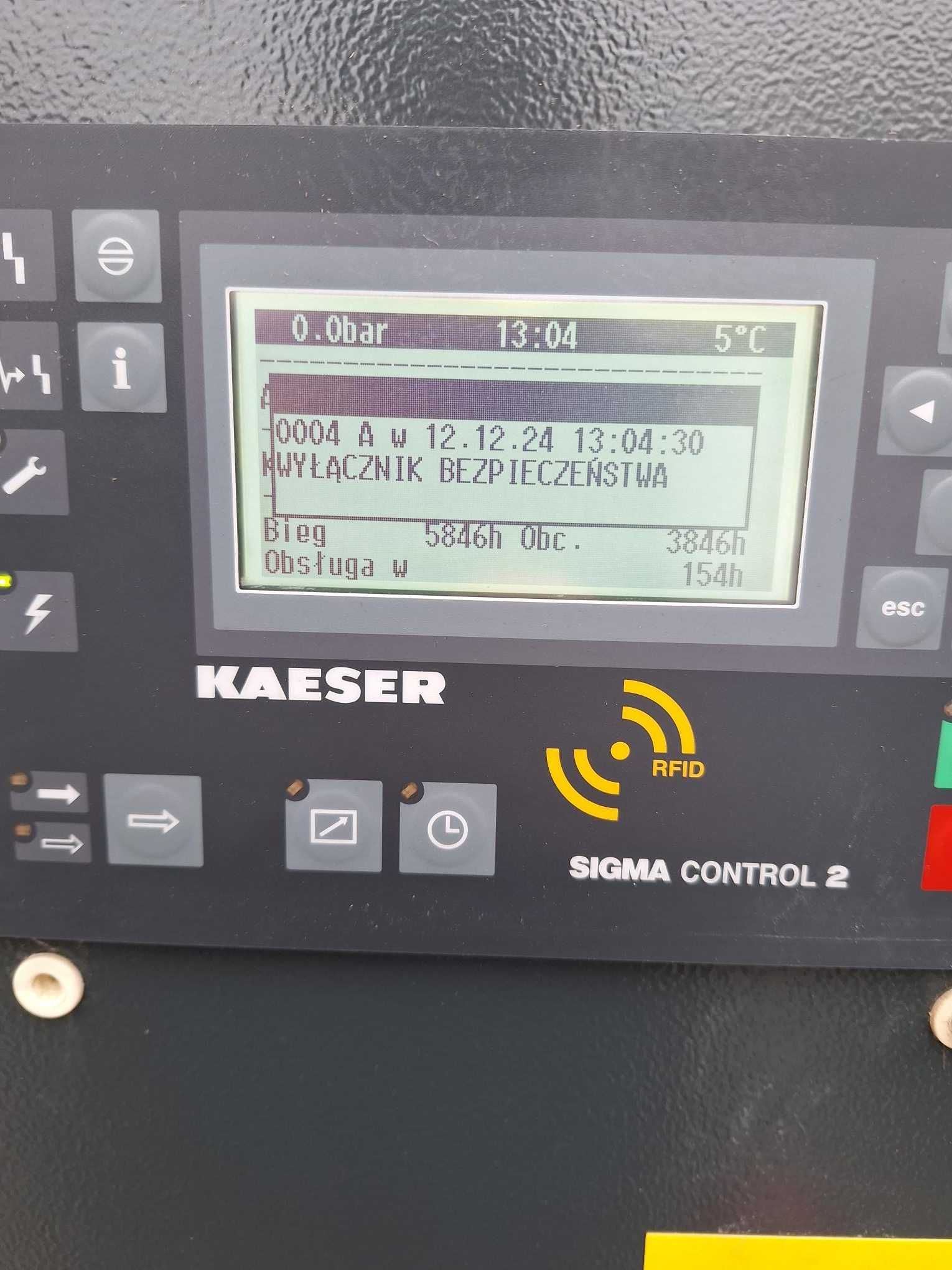 2017r!! Kompresor śrubowy Kaeser ASD60 SPRĘŻARKA 30KW