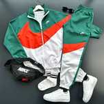 Мужской спортивный костюм nike осень детский Найк плащёвка