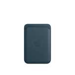 Portfel MagSafe Apple Oryginał FineWoven Niebieski Blue Wallet Leather