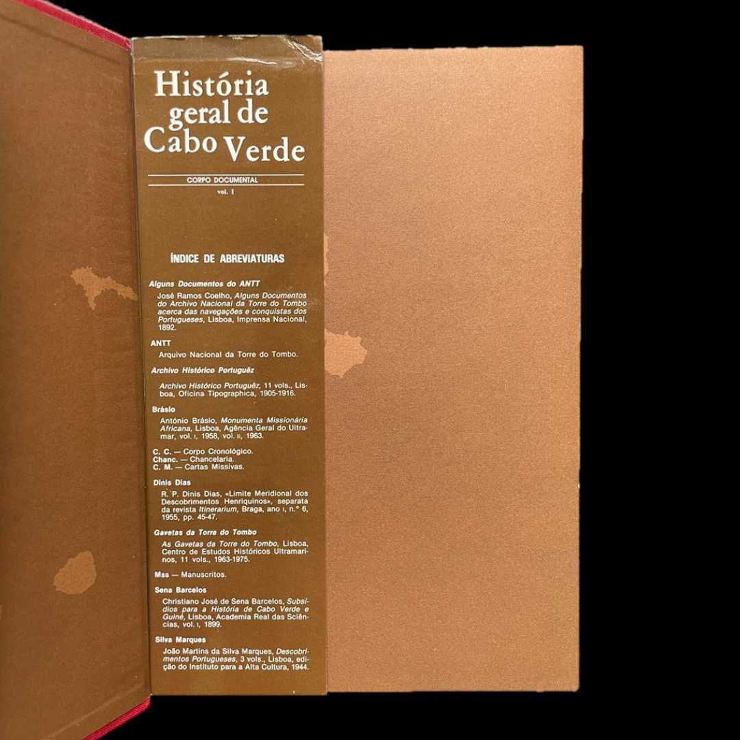 História geral de Cabo Verde - corpo documental (vols. I e II)