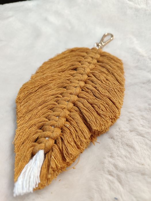 Porta chaves macramé