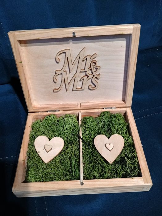 Pudełko na obrączki