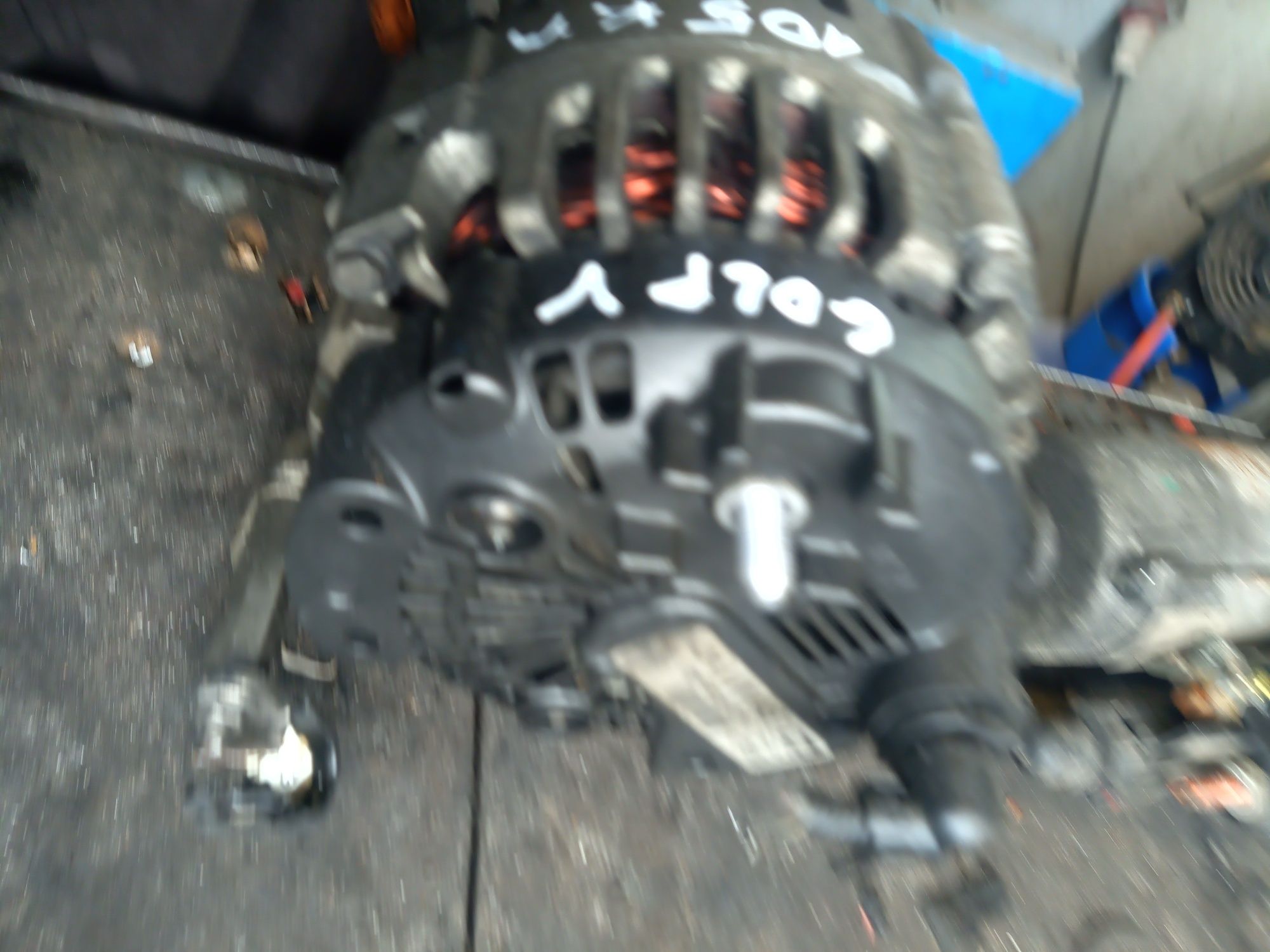 Golf 5 audi a3 8p rozrusznik alternator 1.9 tdi
