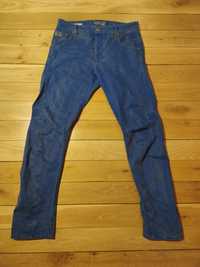 JACK&JONES antifit jeansy skręty męskie W34L34