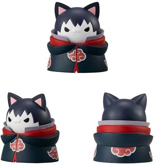 Наруто колекційна фігурка Саске Akatsuki ver./ Nyaruto Megacat project