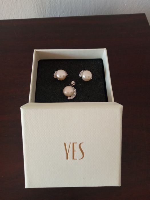 Zestaw srebrnej biżuterii Yes