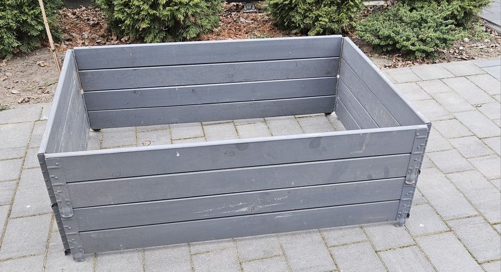 Sobex Grządka wzniesiona podwyższona składana 120 x 80 x wys. 20 cm