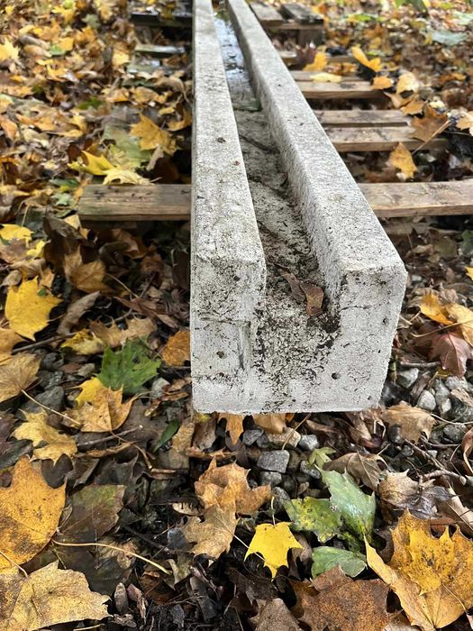 Przęsła betonowe, płyty betonowe słupy, ogrodzenie