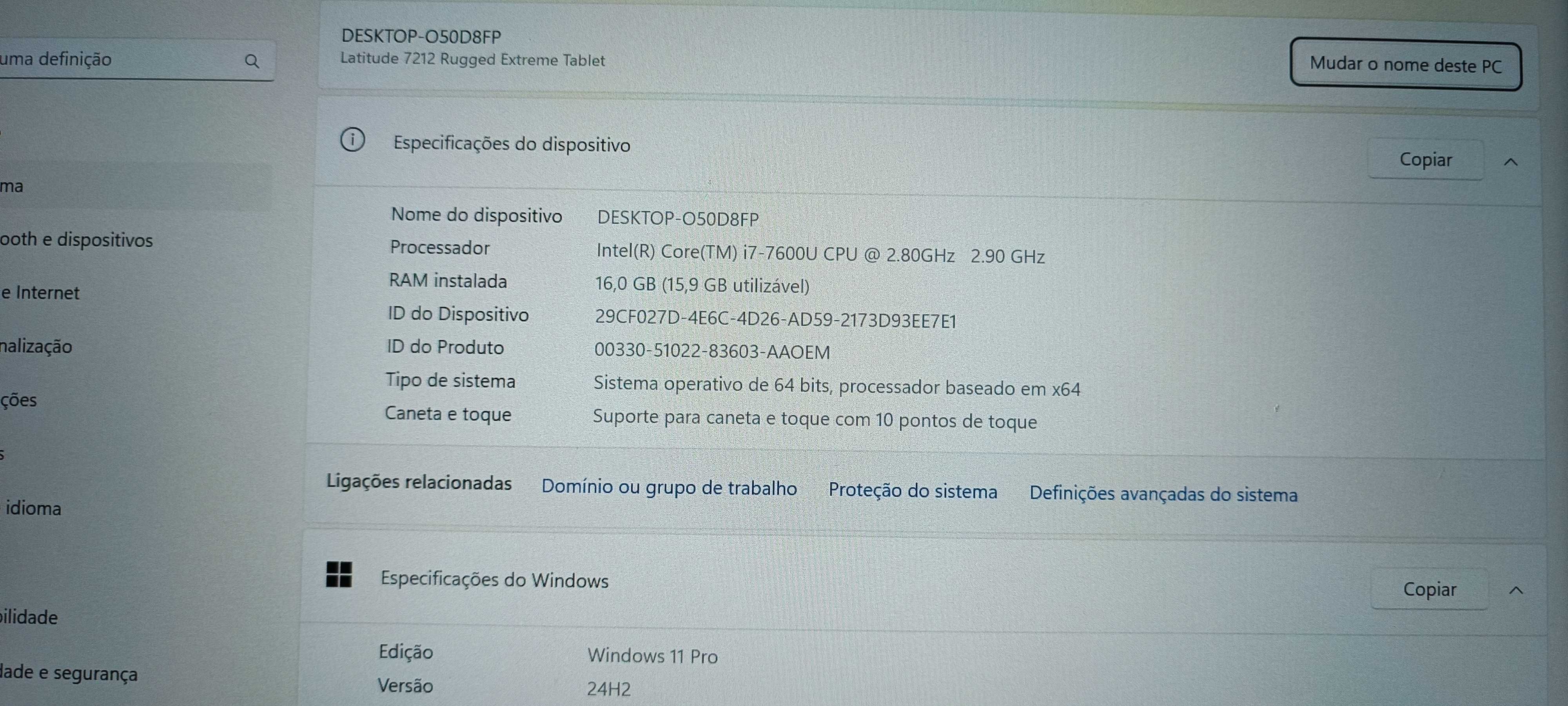 Dell Latitude 12 7212 Rugged/Robusto/11.6” FHD/Touch/i7/SSD/16GB RAM