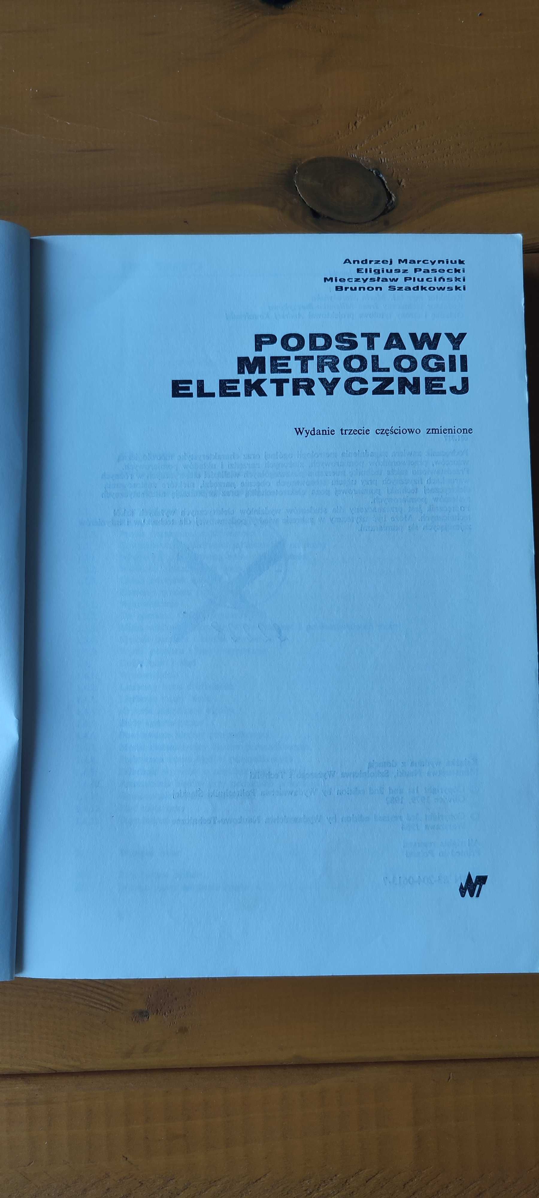 Podstawy metrologii elektrycznej - Praca zbiorowa