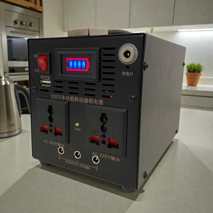 Портативная электростанция, повербанк  500 Вт Li-Pol 220V зарядная