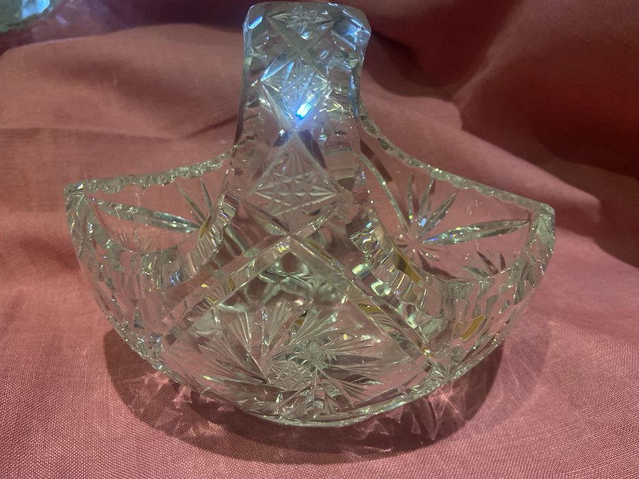 Koszyczek kosztk z kryształu