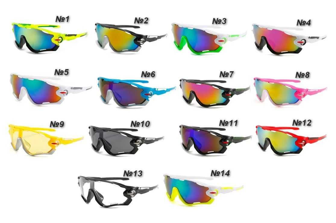 Очки спортивные Oakley Jawbreaker, для вело, бега, волейбол, серф