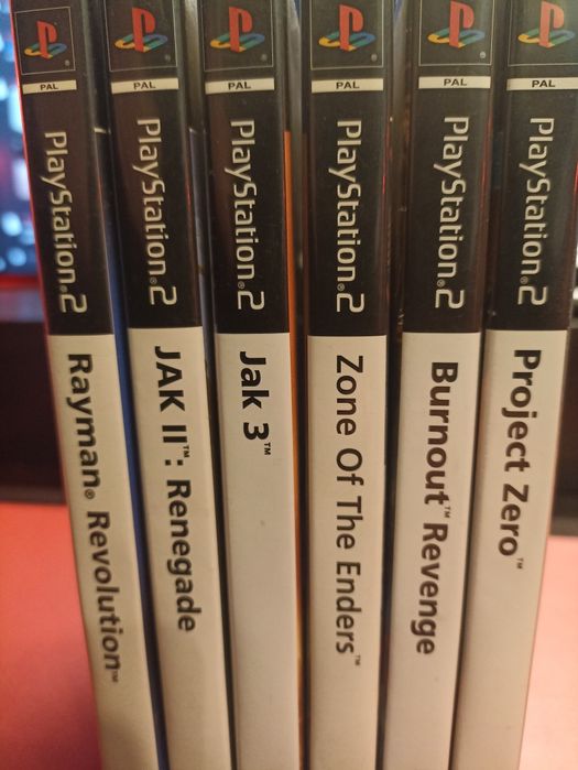 PS2 Bundle x12 PAL CIB Jak GTA Rayman Project Zero Burnout Zone Enders