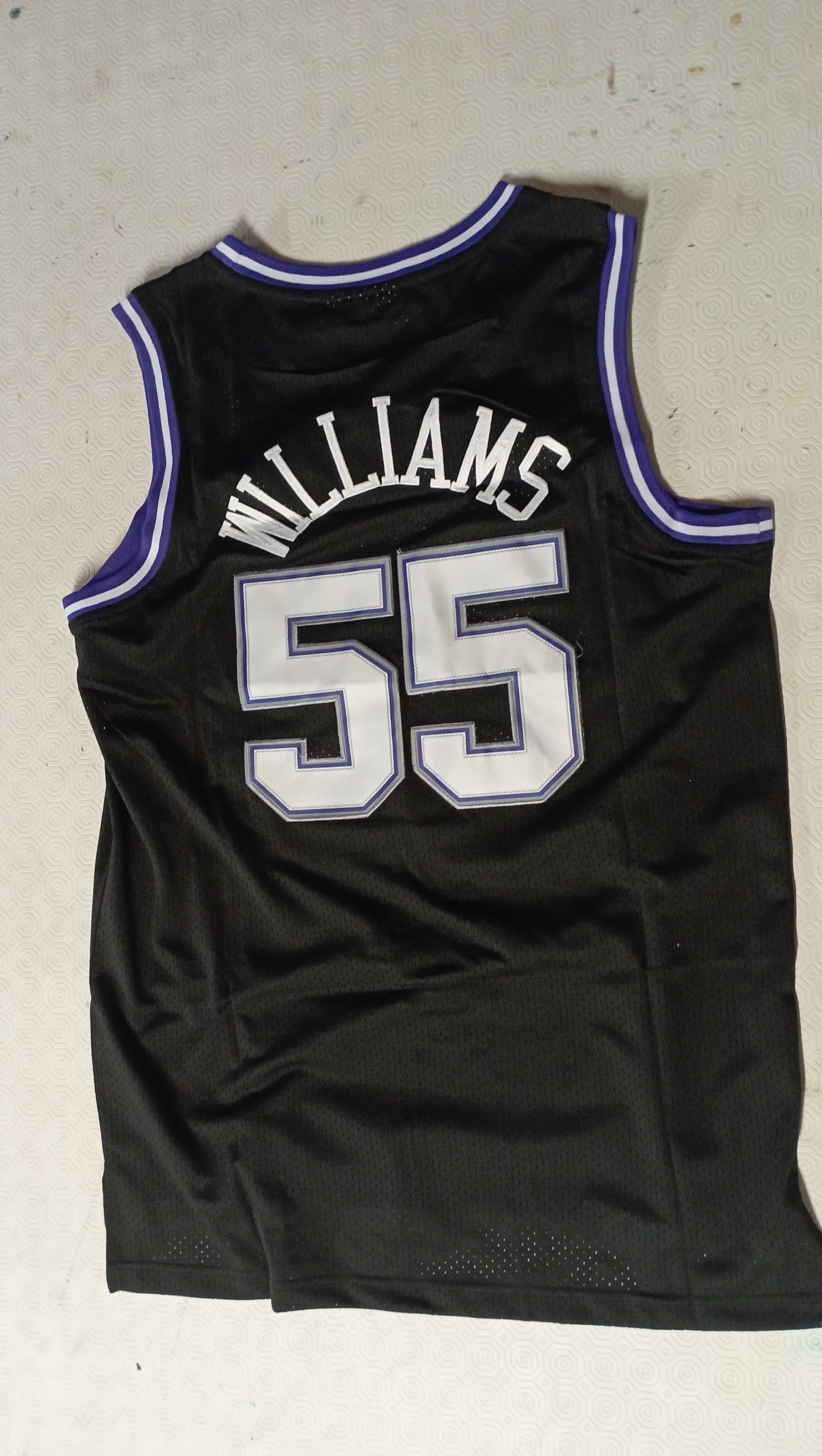 Camisola NBA Sacramento Kings Jason Williams 55 nova com etiqueta