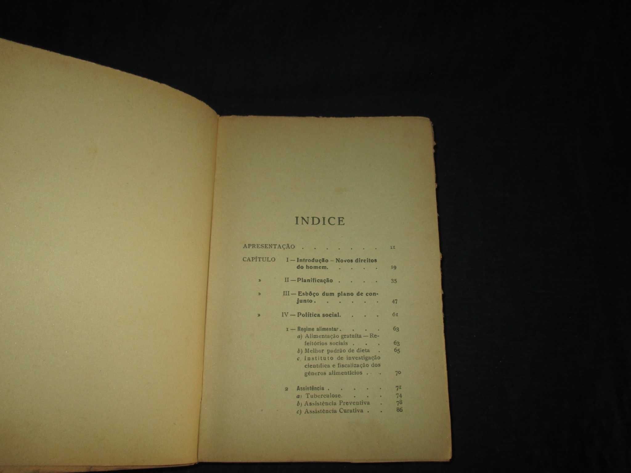 Livro Política de Amanhã Carlos de Sá Cardoso 1945