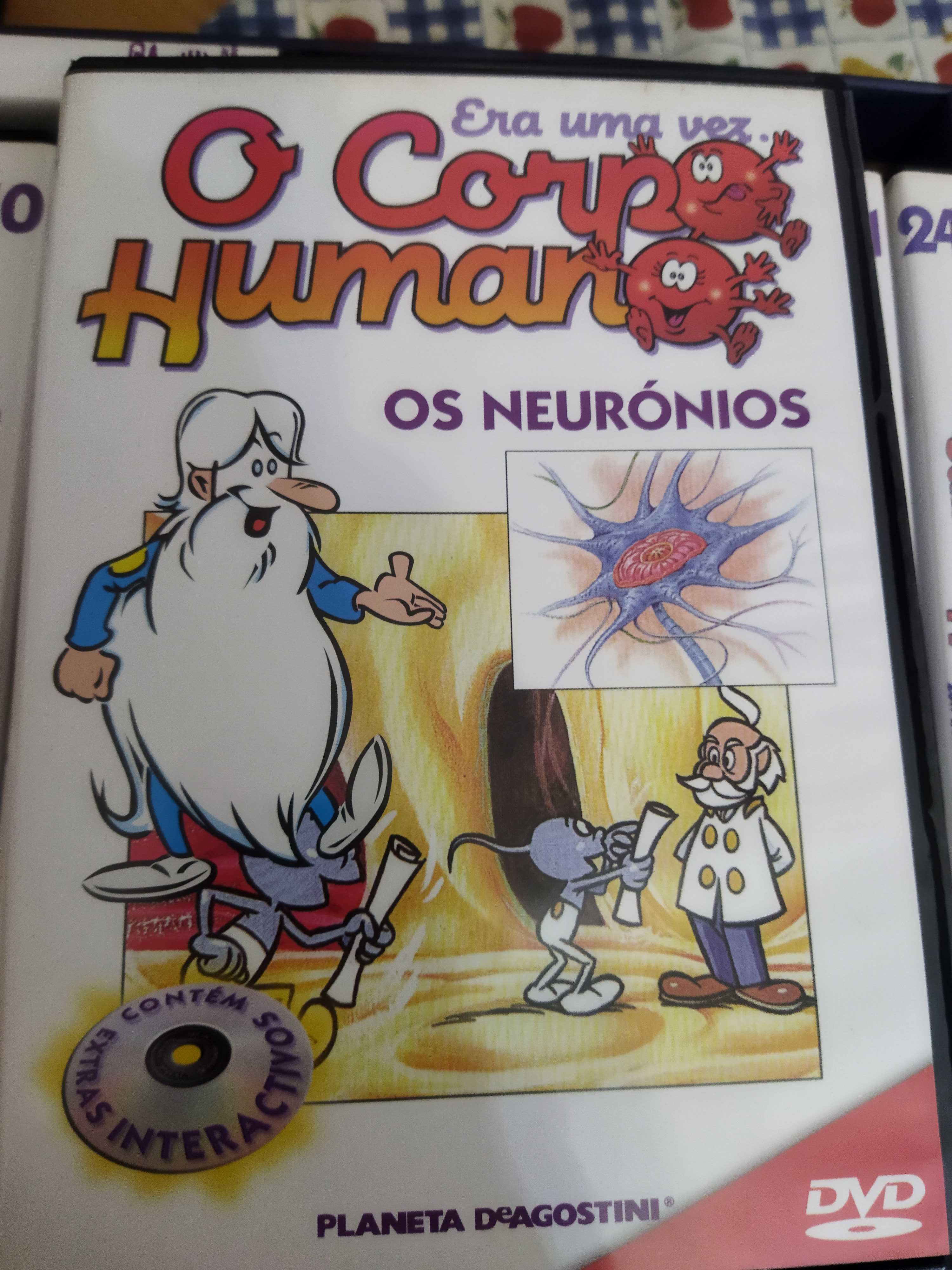 Era uma vez o Corpo Humano (DVD's)
