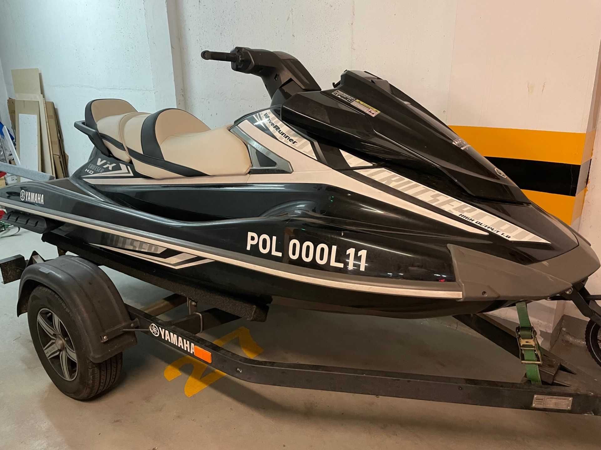 Yamaha VX HO Cruiser Waverunner 2016, II wł., 132mth, mocny, oszczędny