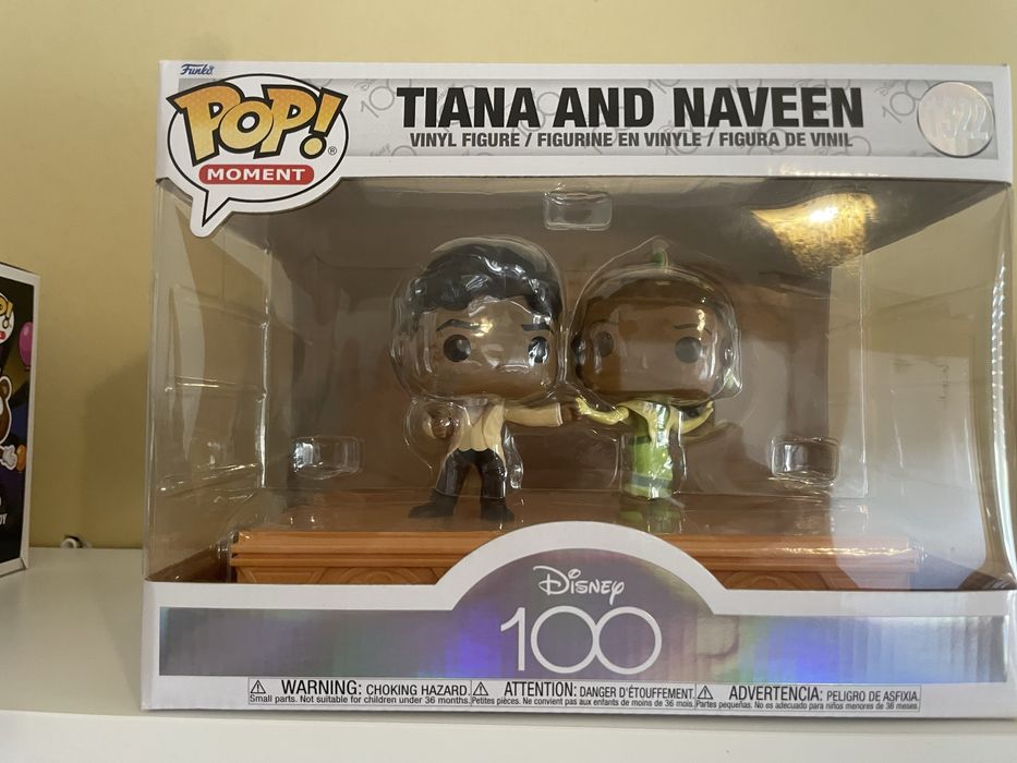 Pop figure princesa e o sapo