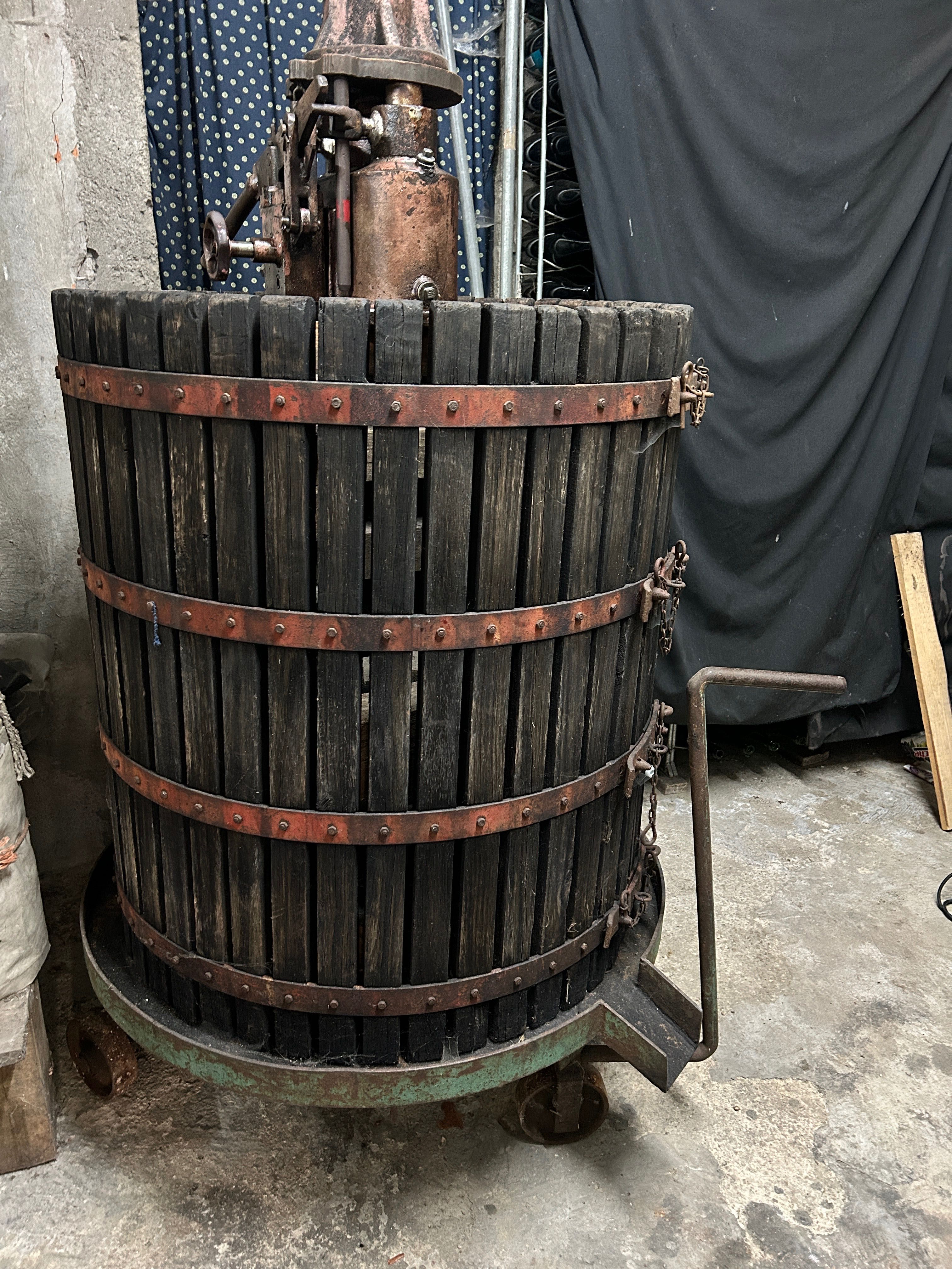 Prensa para vinho