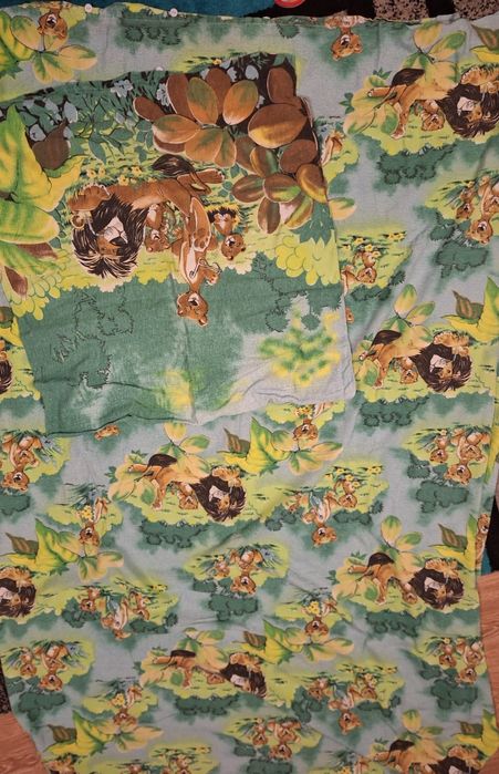 Pościel dziecięca flanelowa 120x180