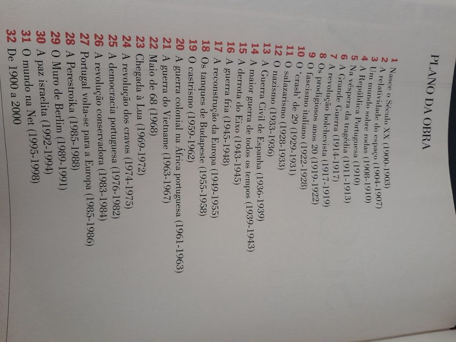 Livro Século XX público