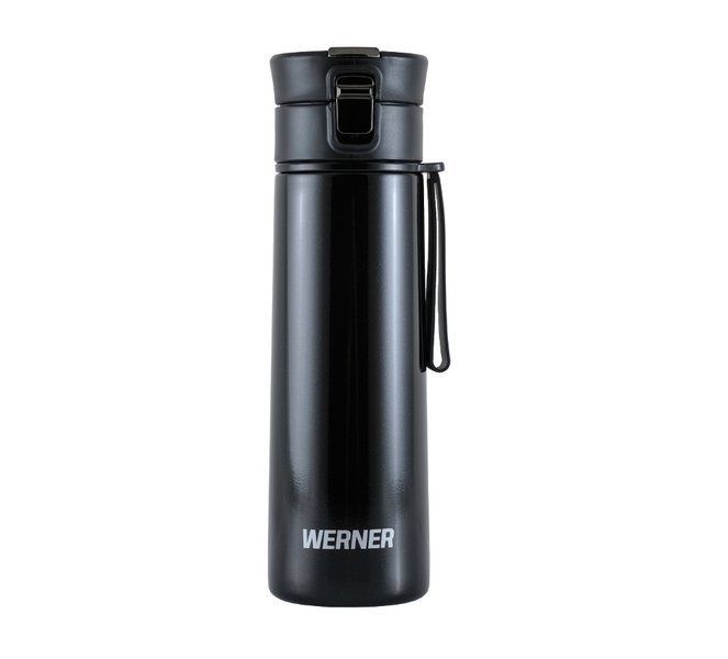 termos stalowy czarny jakość werner niemcy 500ml.