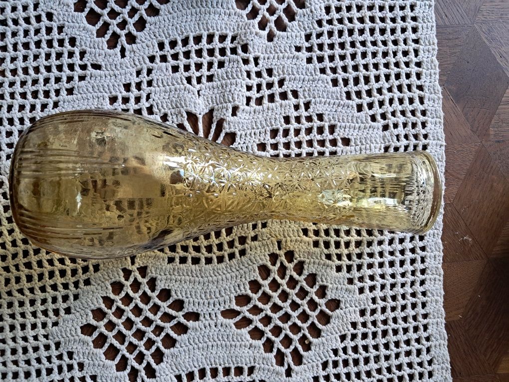 Szklany wazon prądniczanka 26cm