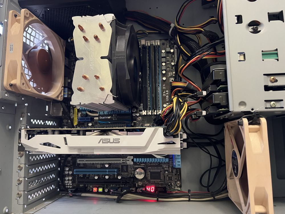 Ігровий компьютер системний блок Core i7 16 ОЗУ, SSD, Radeon RX480