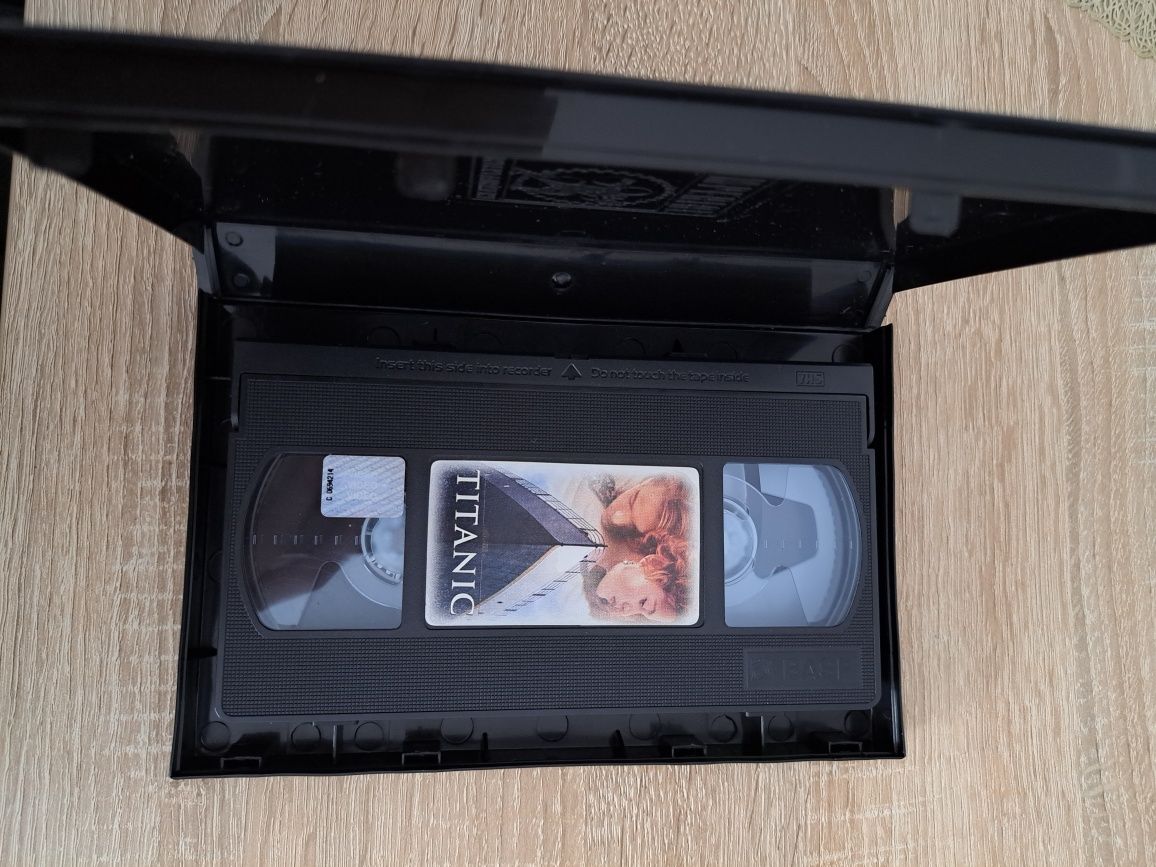 Titanic- Leonardo DiCaprio- Kaseta VHS Polski Lektor Unikat