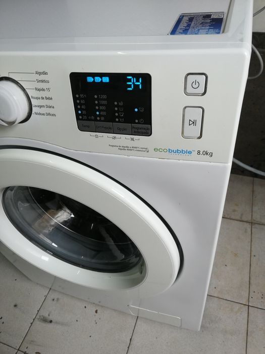 (Vendida) Maquina lavar Samsung 8kg c. entrega/garantia