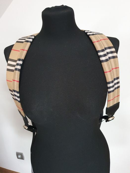 Plecak wzór Burberry