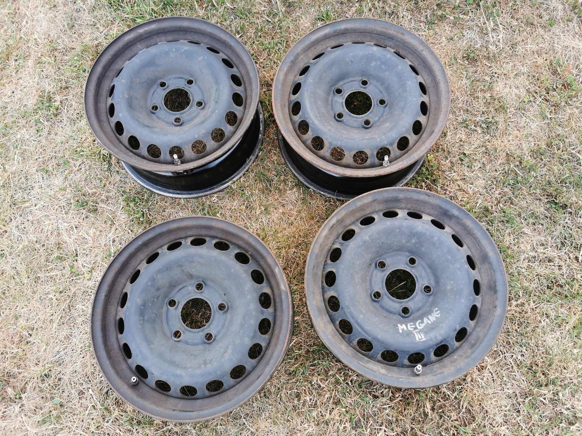 Felgi stalowe  z czujnikami Renault Megane III  6,5 Jx15 ET43 KFZ 7305