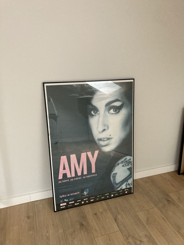 Plakat Amy Winehouse w ramie 100x70