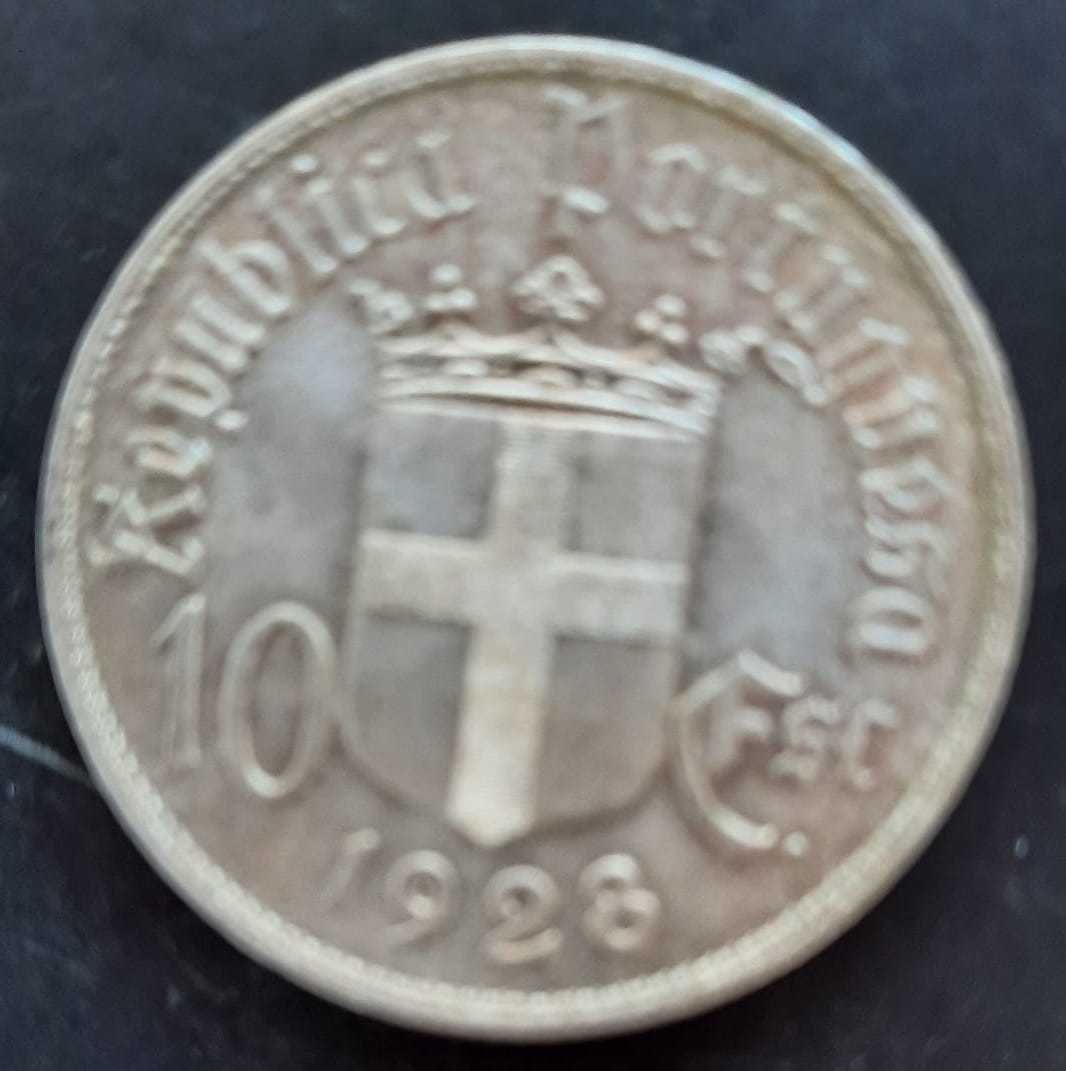 Só para colecionadores! 10 Escudos de 1928 Batalha de Ourique