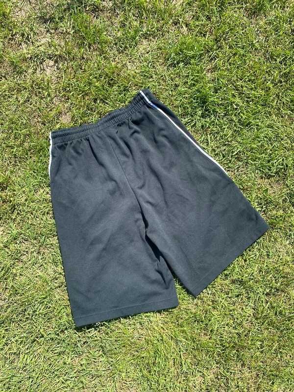 Vintage spodenki Jordan M L czarny shorts basketball black white sport