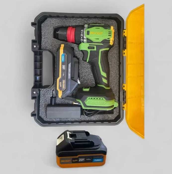 Шуруповерт ProCraft PA18 Pro DFR 1450об/хв безщітковий