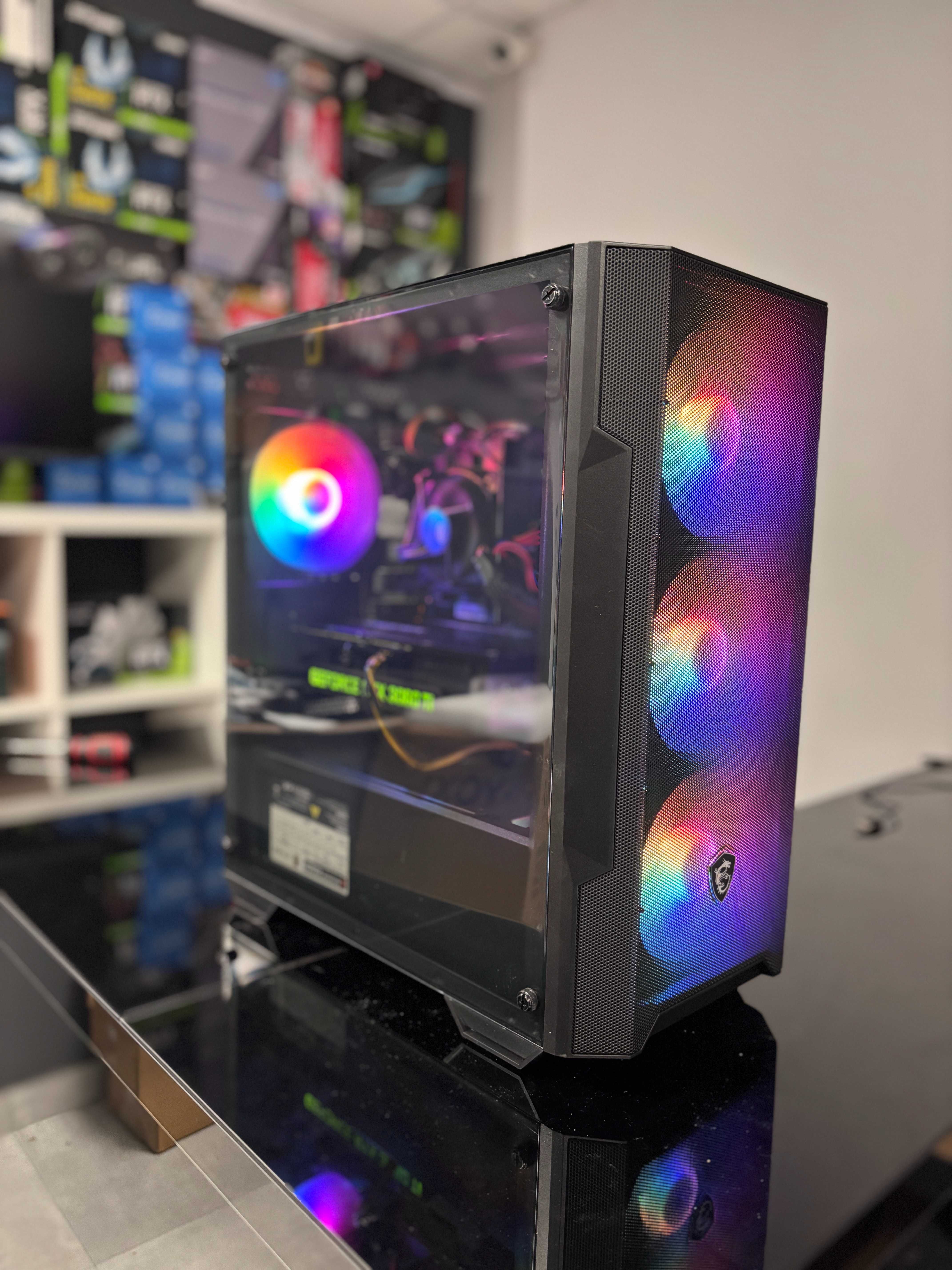 Komputer Gamingowy RTX3060Ti,Intel i5-9400,16Gb DDR4,Win 11,GWARANCJA