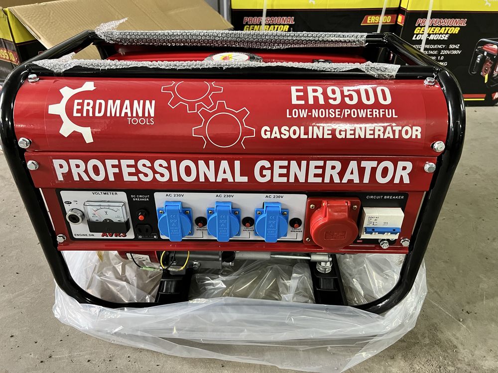 Бензиновий генератор ERDMANN ER9500